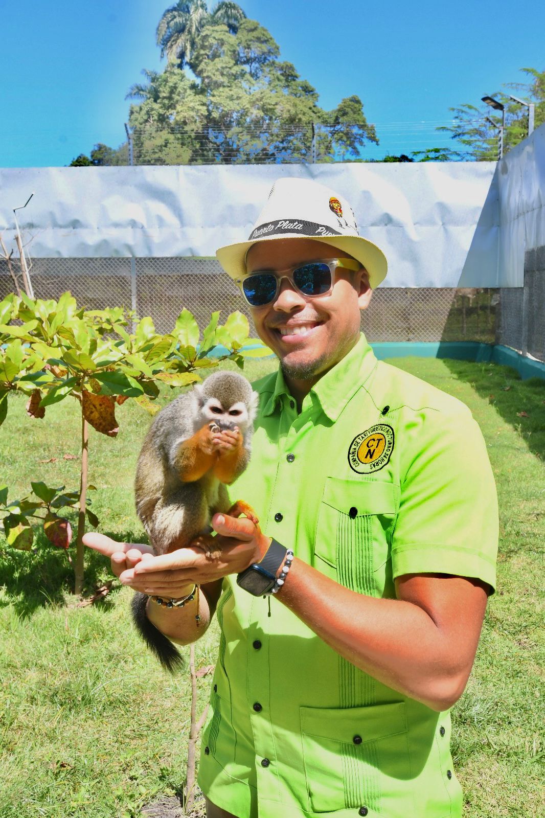 Jahaziel, CEO of Jahaziel Tours, in Puerto Plata
